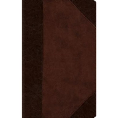 Large Print Compact Bible-ESV-Portfolio Design Imitation Leather, Crossway Books