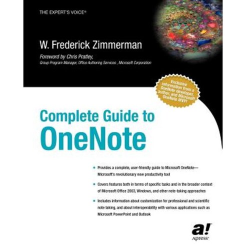 Complete Guide to OneNote Paperback, Apress