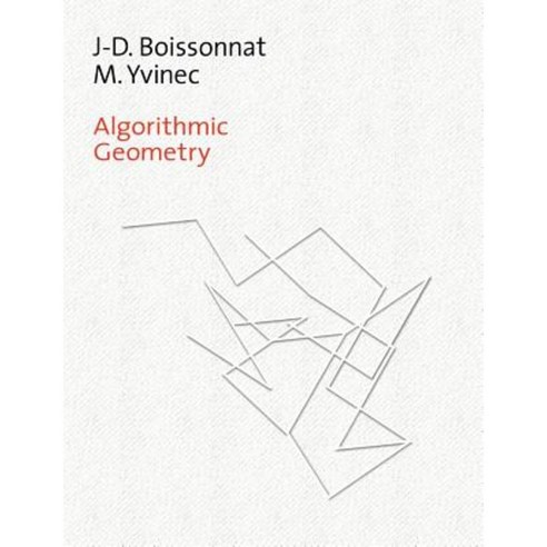 Algorithmic Geometry Paperback, Cambridge University Press