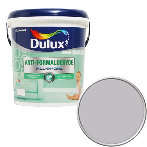 듀럭스 안티 포름알데히드 올인원 페인트 3L, Misted Lilac