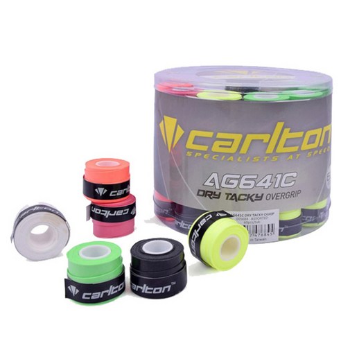 칼톤 AG-640C AG-641C 테니스 스쿼시 배드민턴라켓 용품 오버그립60개입 AG-641C(색상랜덤 60개입) 길이 ...