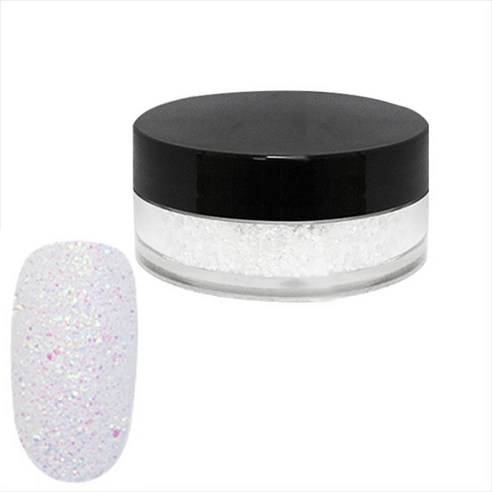 네일스케치 보석글리터 15g, 화이트, 1개