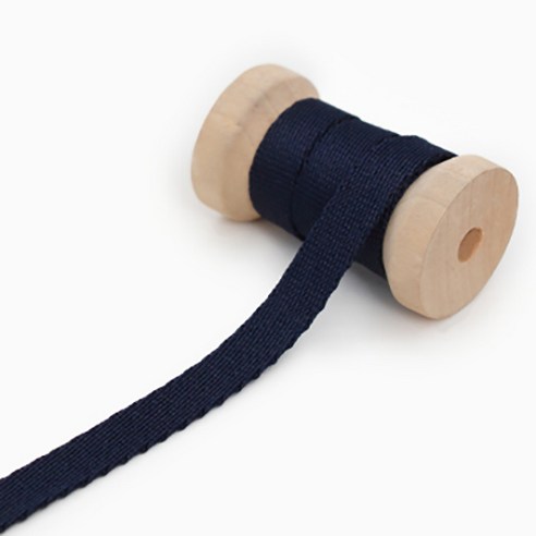 베이직 슬림 웨이빙 끈 10mm, 네이비, 3개