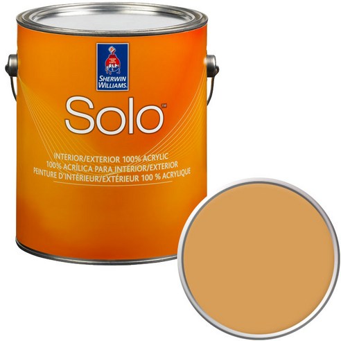 셔윈윌리암스 솔로저광페인트 1L, SW6382 Ceremonial Gold