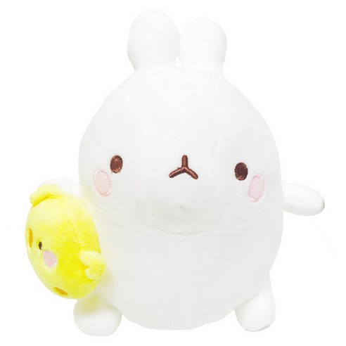 몰랑 몰랑이 피우피우인형, 50cm, 화이트