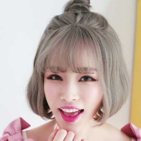 파티복닷컴 통가발, GB000301 그레이, 1개