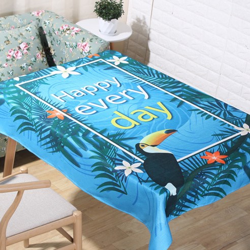 이코디 리브 트로피칼 테이블 보, 에브리데이, 60 x 60 cm