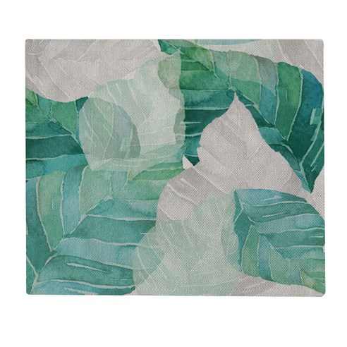 이코디 블랜딩 도우 테이블매트, 빅리프, 가로 45cm x 세로 32cm