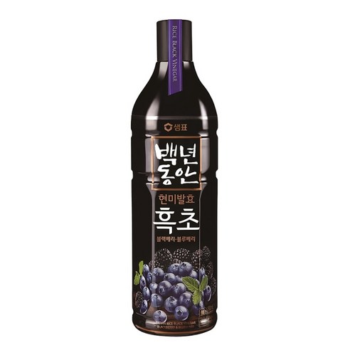 샘표 백년동안 흑초 블랙블루베리, 1.5L, 1개