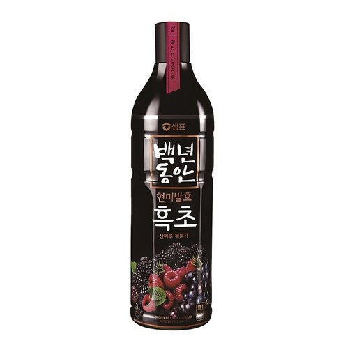 샘표 백년동안 흑초 산머루 복분자, 1.5L, 1개