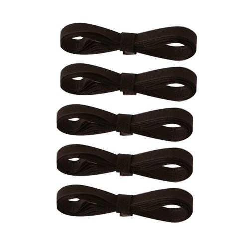 티나피크닉 선물포장 심플리본끈 6mm 5p, 브라운, 200cm
