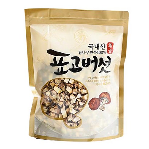 산천농원 참나무 원목 표고버섯 칩, 100g, 1개