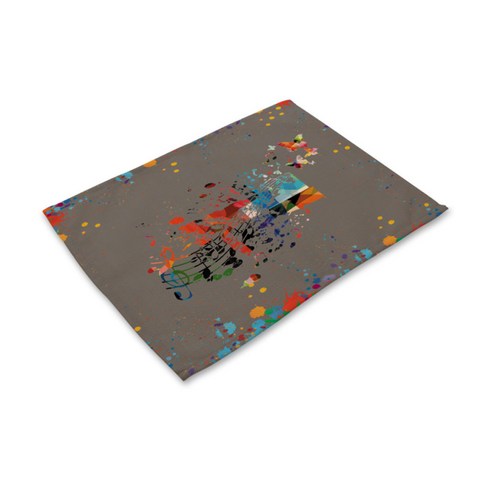 스윗리빙 뮤직일러스트 테이블매트, 10, 42 x 32 cm
