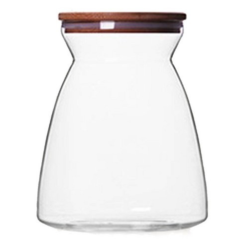 릴리 유리 밀폐 용기 JV4003, 1100ml, 1개