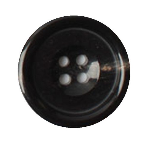동화상가몰 버팔로 이중 각 단추 21mm, 블랙, 10개입