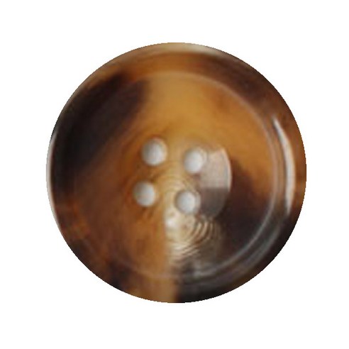 동화상가몰 버팔로 이중 각 단추 21mm, 브라운, 10개입