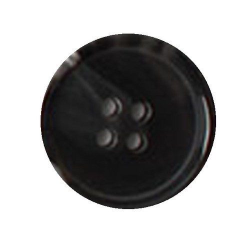 동화상가몰 버팔로 스탠다드 단추 18mm, 블랙, 10개입