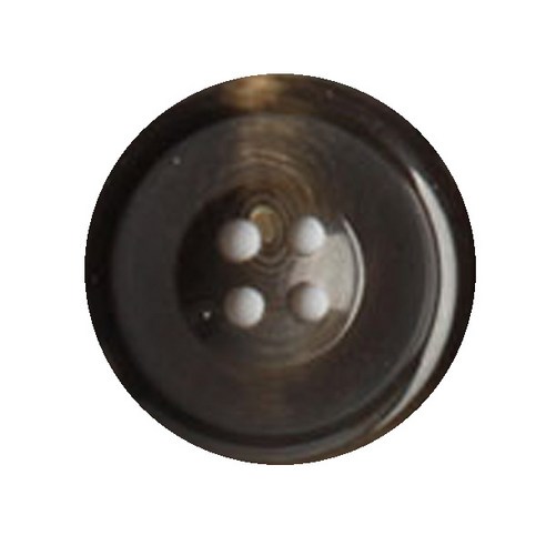 동화상가몰 버팔로 이중 각 단추 21mm, 다크 브라운, 10개입