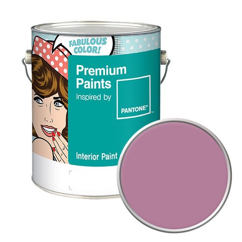 노루페인트 팬톤 내부용 실내벽면페인트 저광 4L, 16-2111 Mauve Orchid, 4000ml, 1개