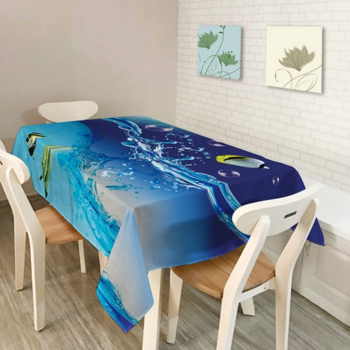 스토어33 디자인 아트 테이블보, E, a 140 x b 180 cm