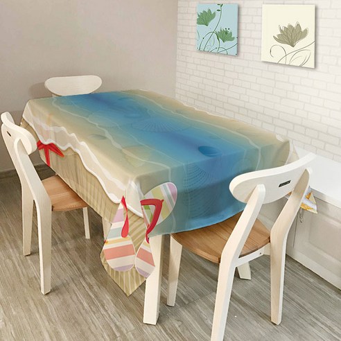 스토어33 모던한 주방 테이블보, B, a 140 x b 180 cm
