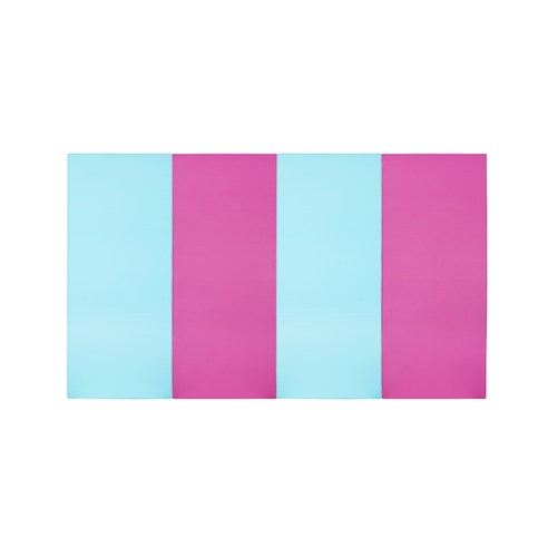퍼니존 퍼니테라피 스카이블루시리즈1, 스카이블루 + 핫핑크, 중(200 x 120 x 4 cm)