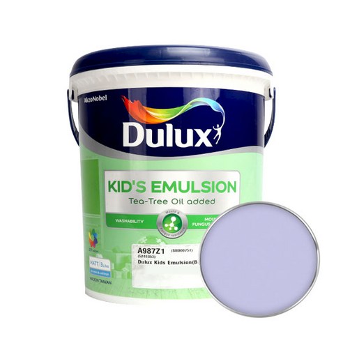 듀럭스 키즈에멀전 무광 페인트 3L, Precious Passion Fruit