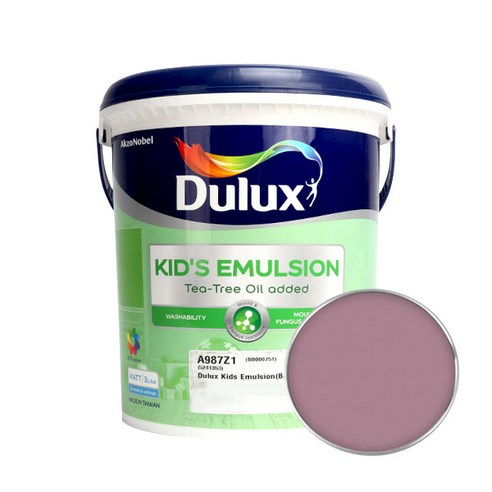 듀럭스 키즈에멀전 무광 페인트 3L, Rose Sensation