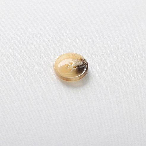 HR빅버튼 아이젠 단추 21mm, 베이지, 12개