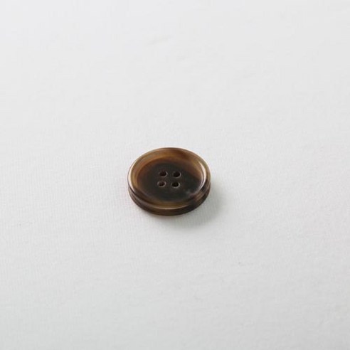 HR빅버튼 랭킹 단추 25mm, 브라운, 4개입