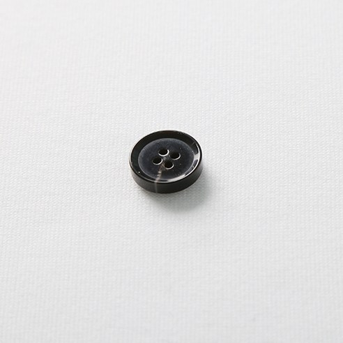 HR빅버튼 덴마크 단추 18mm, 블랙, 4개입