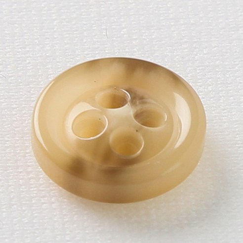 HR빅버튼 아우디 단추 15mm, 베이지, 4개입