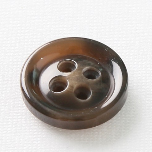 HR빅버튼 아우디 단추 25mm, 다크브라운, 8개입