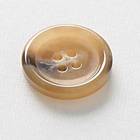 HR빅버튼 세븐틴 단추 21mm, 라이트베이지, 8개입