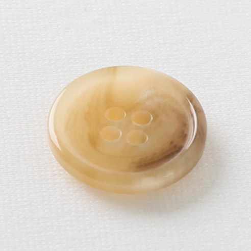 HR빅버튼 이프 단추 25mm, 연 베이지, 12개입