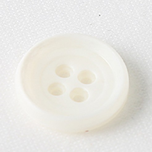 HR빅버튼 투어 단추 21mm, 화이트, 4개입