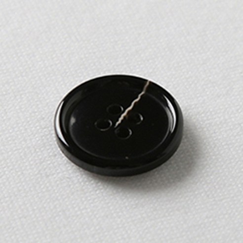 HR빅버튼 디젤 단추 21mm, 다크블랙, 8개입