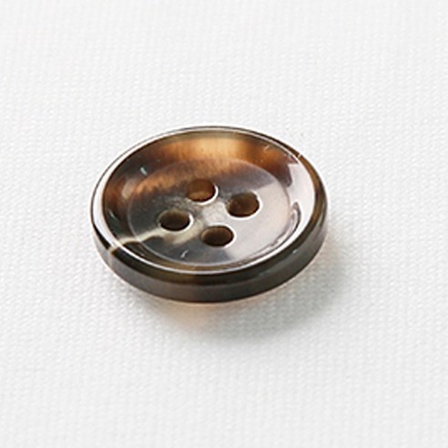 HR빅버튼 메신져 단추 21mm, 브라운, 8개