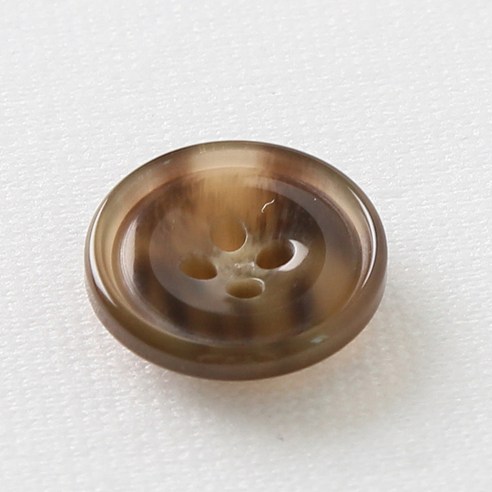 HR빅버튼 아스날 단추 15mm, 브라운, 8개입