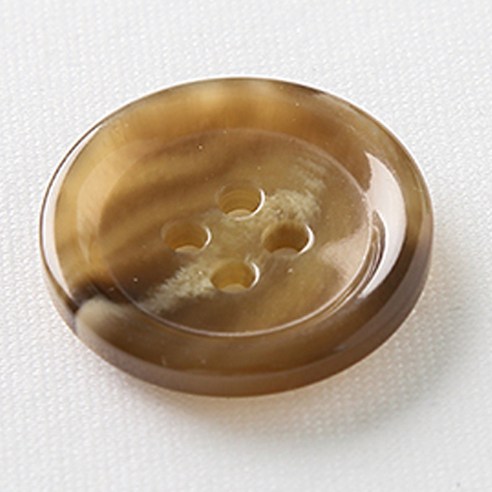 HR빅버튼 메신져 단추 30mm, 다크베이지, 4개입