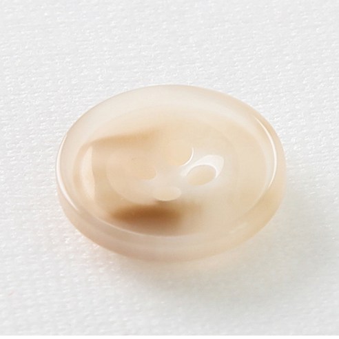 HR빅버튼 아스날 단추 15mm, 연베이지, 12개입