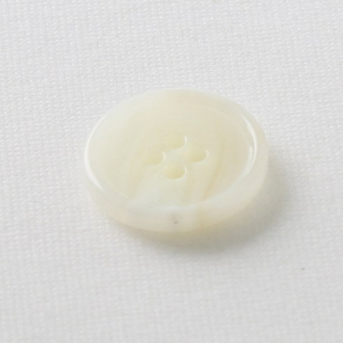HR빅버튼 이프 단추 21mm, 화이트, 4개입