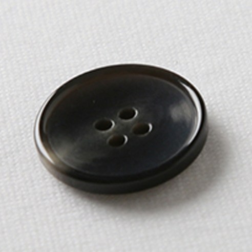 HR빅버튼 매치 단추 23mm, 블랙, 8개입