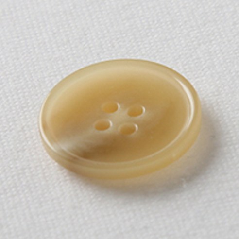 HR빅버튼 매치 단추 23mm, 다크베이지, 8개입