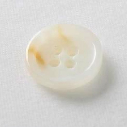HR빅버튼 무쟈크봉 단추 21mm, 화이트, 8개입