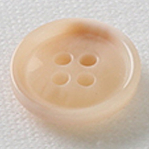 HR빅버튼 마니 단추 15mm, 살구, 4개입