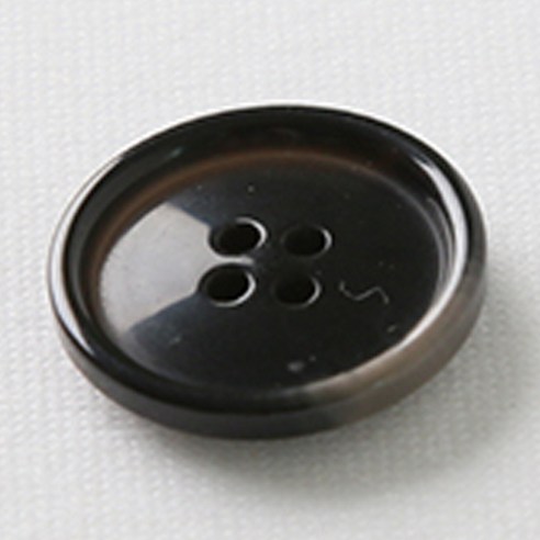 HR빅버튼 마니 단추 23mm, 블랙, 8개입