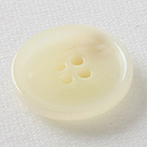 HR빅버튼 마니 단추 21mm, 아이보리, 4개