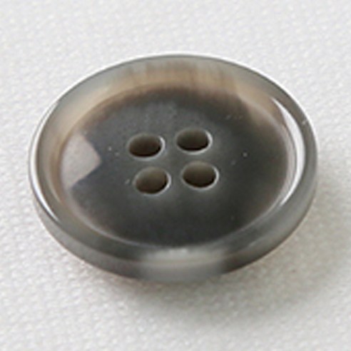 HR빅버튼 마니 단추 18mm, 다크그레이, 12개