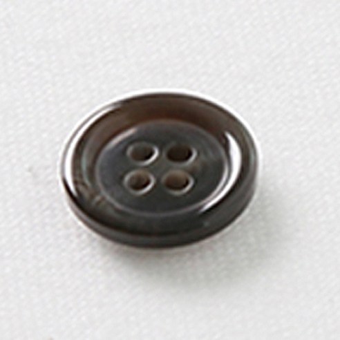 HR빅버튼 플러스 단추 18mm, 블랙, 4개입